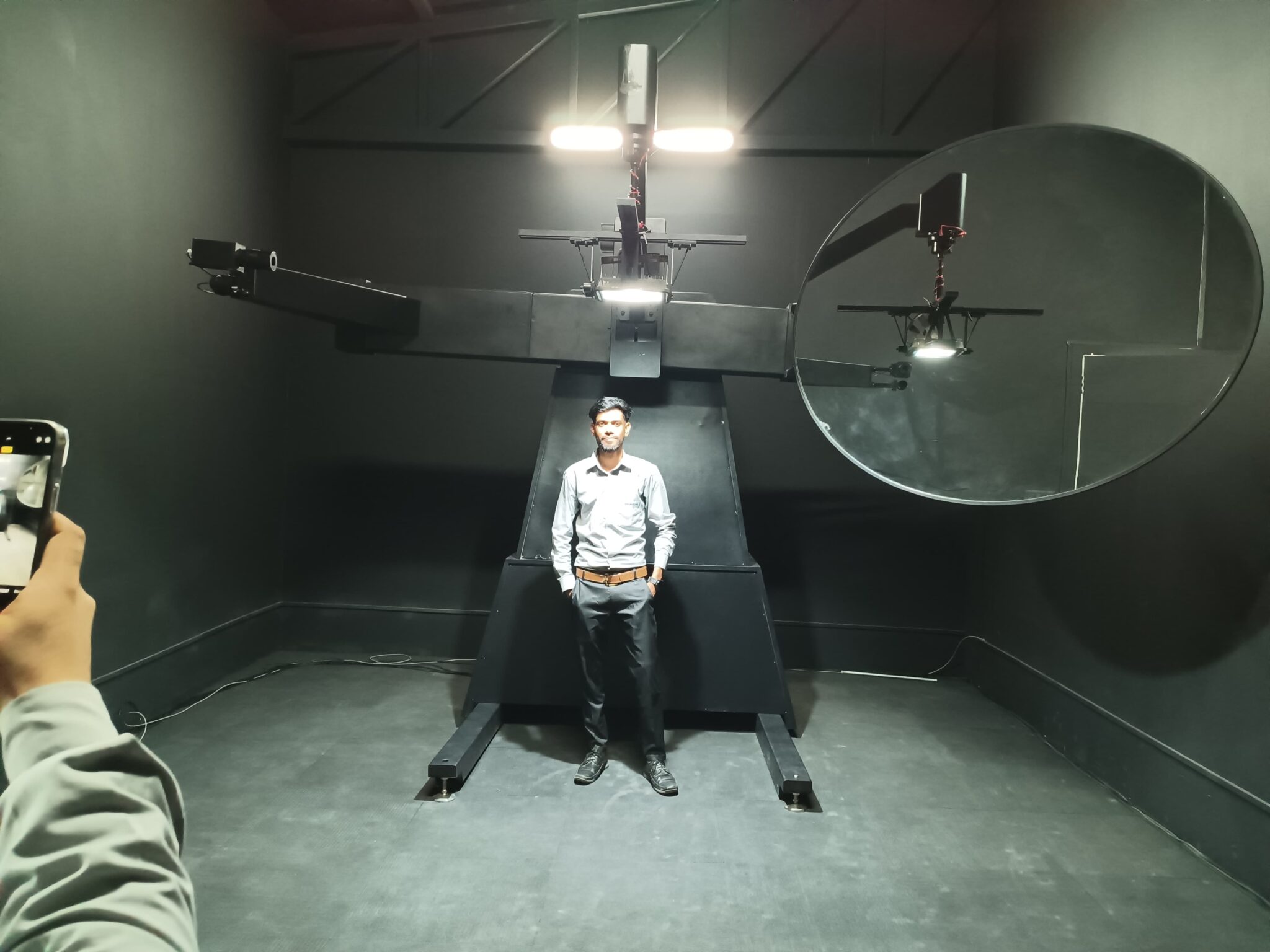 India – LISUN engineer provide installation and training for LM-79 Moving Detector Goniophotometer (Mirror Type C) on-site